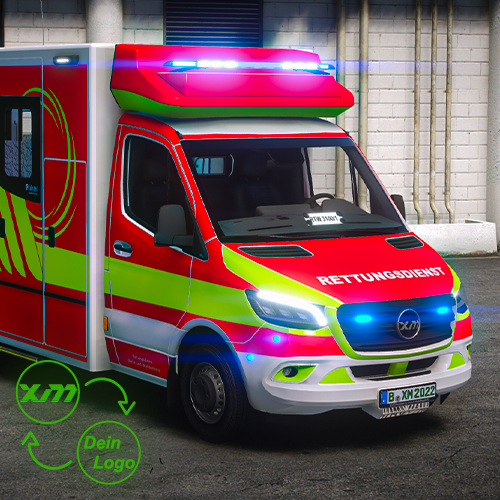 Sprinter Typ Fahrtec RTW 2020 DBS5k V1.0.0 Addon [ELS] [2D] [BEGEHBAR]