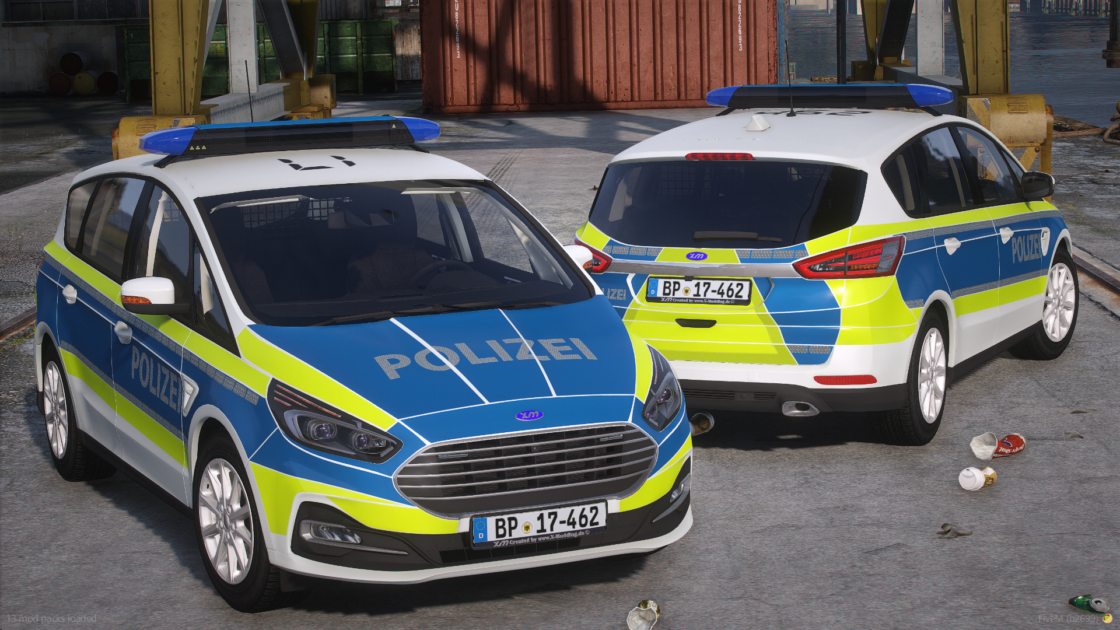 X-Modding Typ S-Max Bundespolizei V1.0.0 Addon [ELS][3D-XM-Logo]©