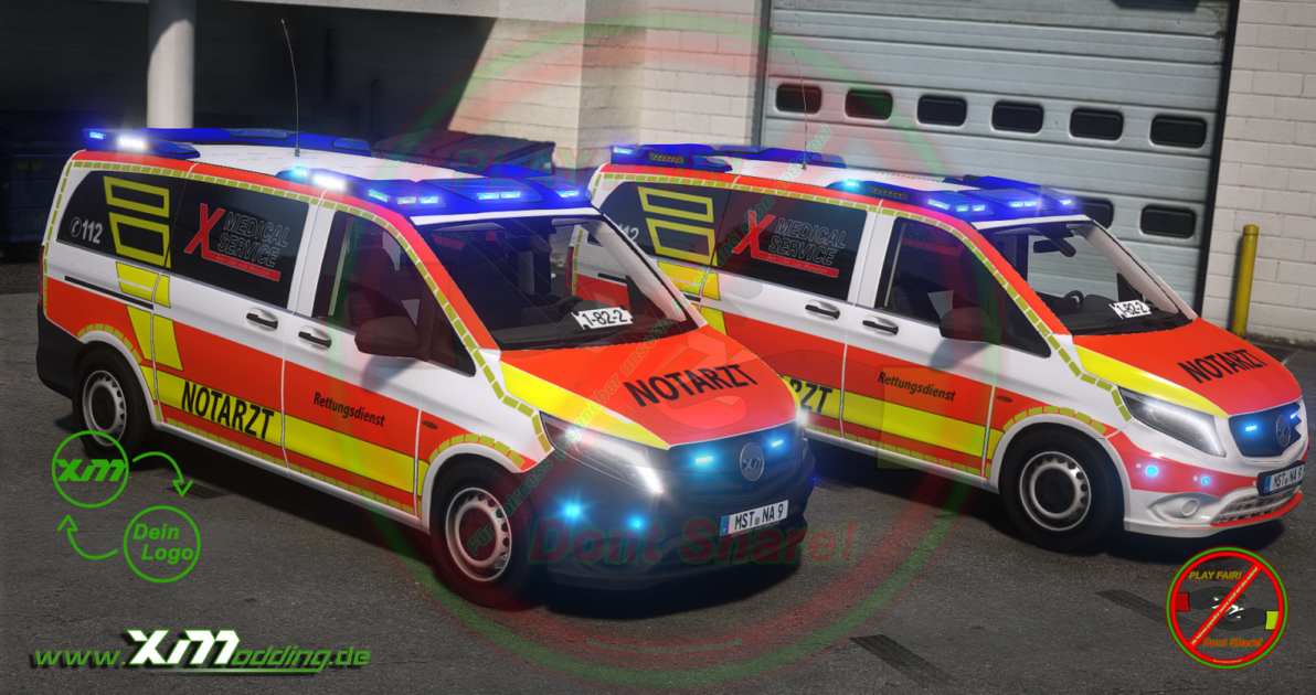 Typ Vito Notarzt (NEF) Valeris S V1.0.0 Addon [2D-Logo] [ELS] +Template