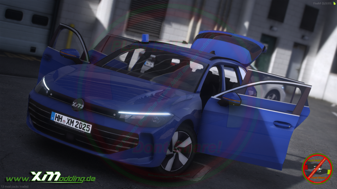 Typ Passat B9 Kriminalpolizei Hamburg (HH) V1.0.0 [ELS][2D Logo]