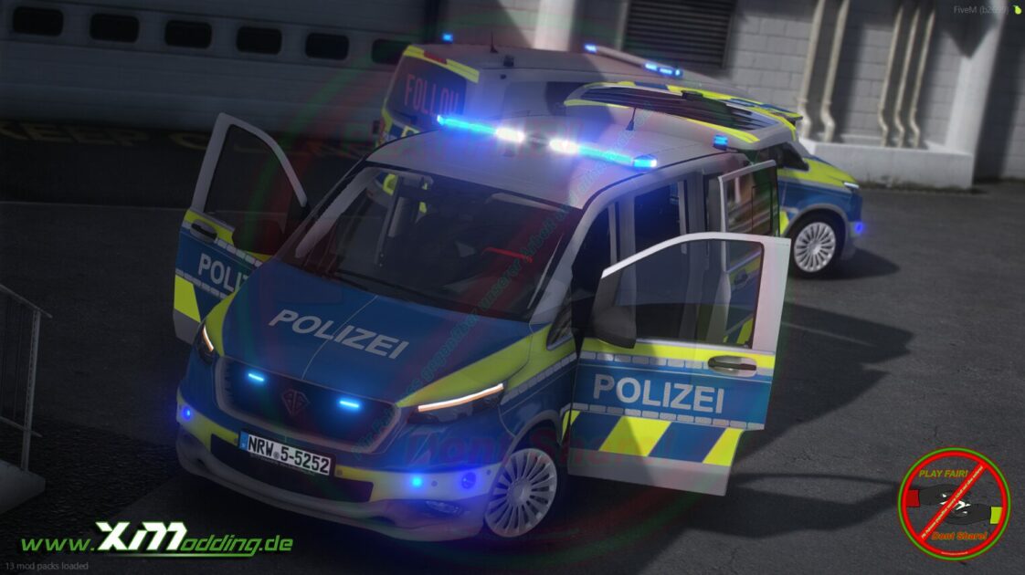 X-Modding Benefactor Vitro Polizei NRW 1&2 Limited Edition V1.0.0 [3DLogo] [ELS]