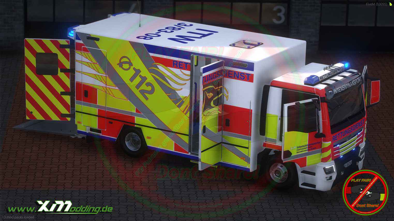 XM MTL ITW Lore Friendly Topla LED [3D Logo] [EZELS] [ELS-Pro] [Begehbar]©